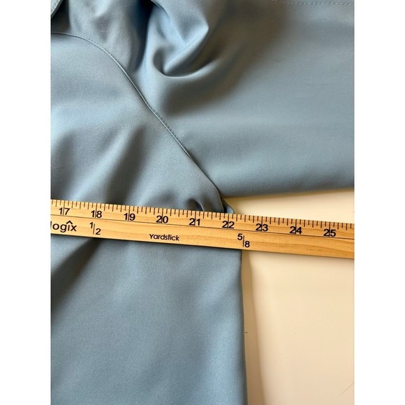 VTG Women's Coat Forecaster of Boston Lined Blue Trench Rain Coat 14 1/2 Classic - Picture 5 of 8